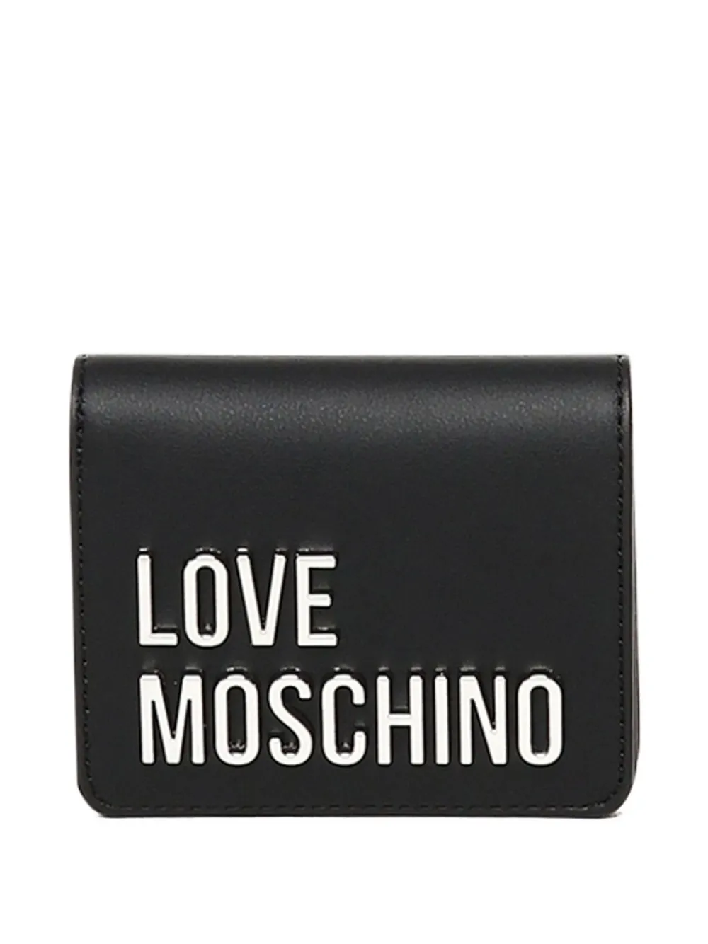 

Кошелек с логотипом Love Moschino, черный