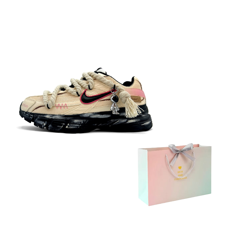 

Кроссовки Unisex для повседневной носки, тренировок и города с амортизацией Initiator и износостойкой подошвой Nike, экрю