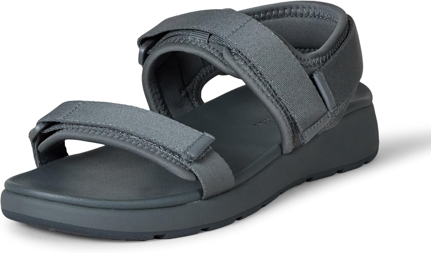 

Мужские сандалии Amazon Essentials с регулируемым тройным ремешком, серый