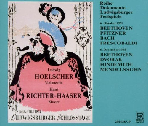 

CD диск Beethoven / Hoelscher / Richter-Haaser: Ludwigsburger Festspiele 1951