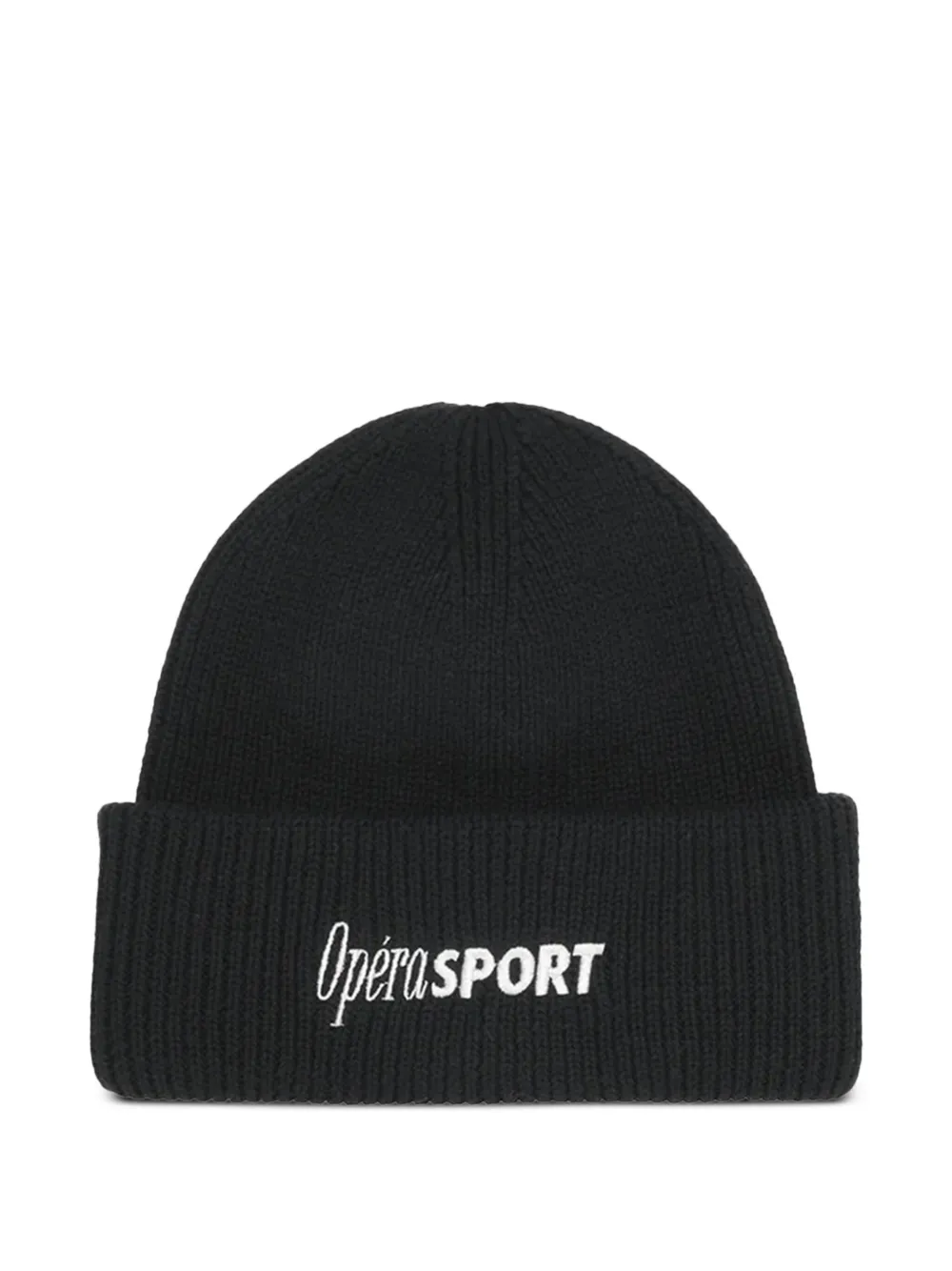 

Шапка-бини с вышитым логотипом Andrè OpéraSPORT, черный