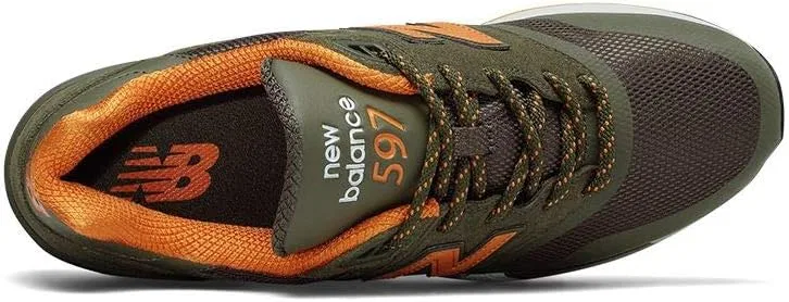 Мужские беговые кроссовки New Balance 597, Green — фото 4