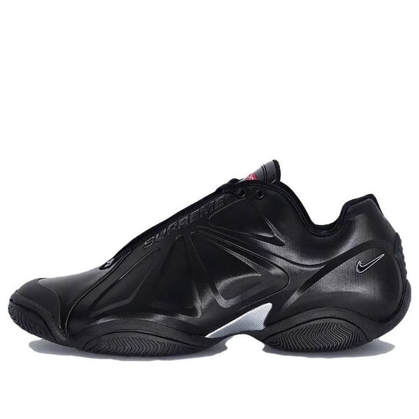 

Кроссовки x supreme air zoom courtposite 'black' Nike, черный