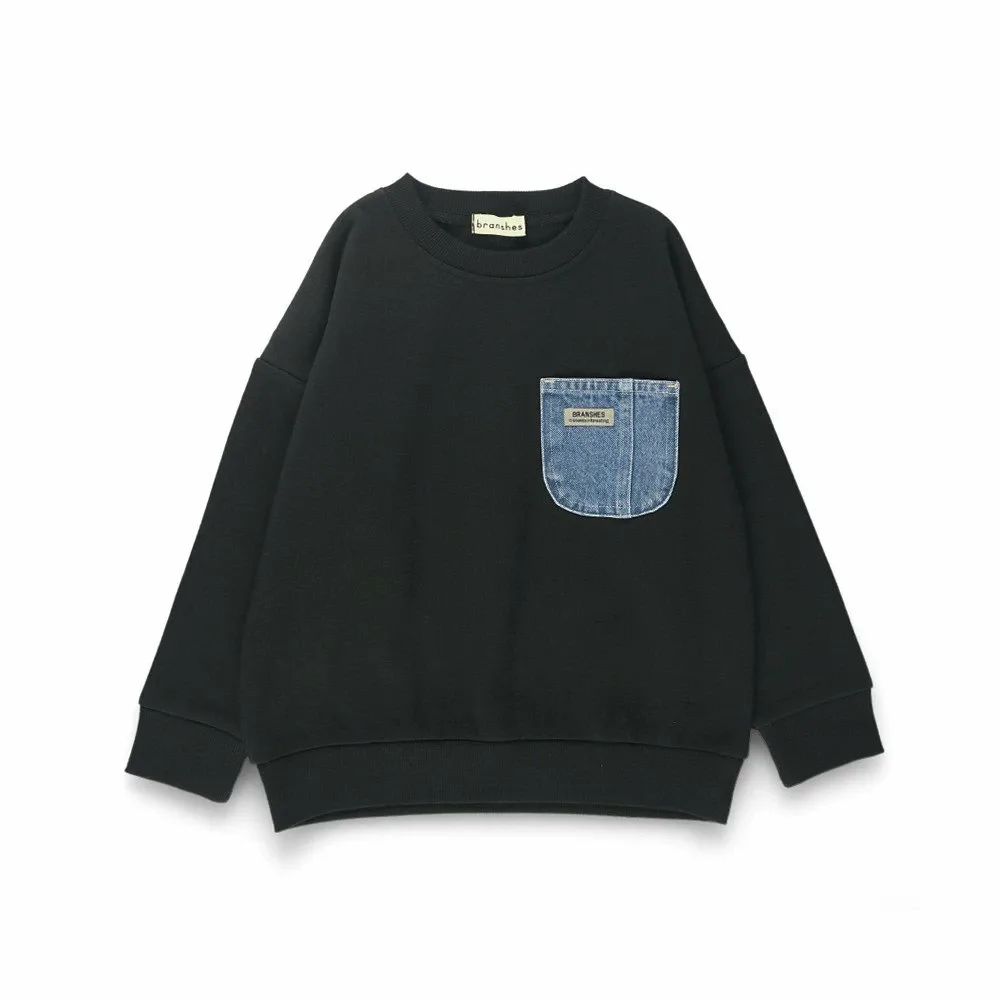 Толстовка на флисовой подкладке Branshes, black