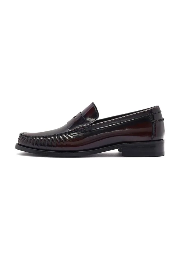 Классические лоферы, стильные слипоны Derimod, Dark Red
