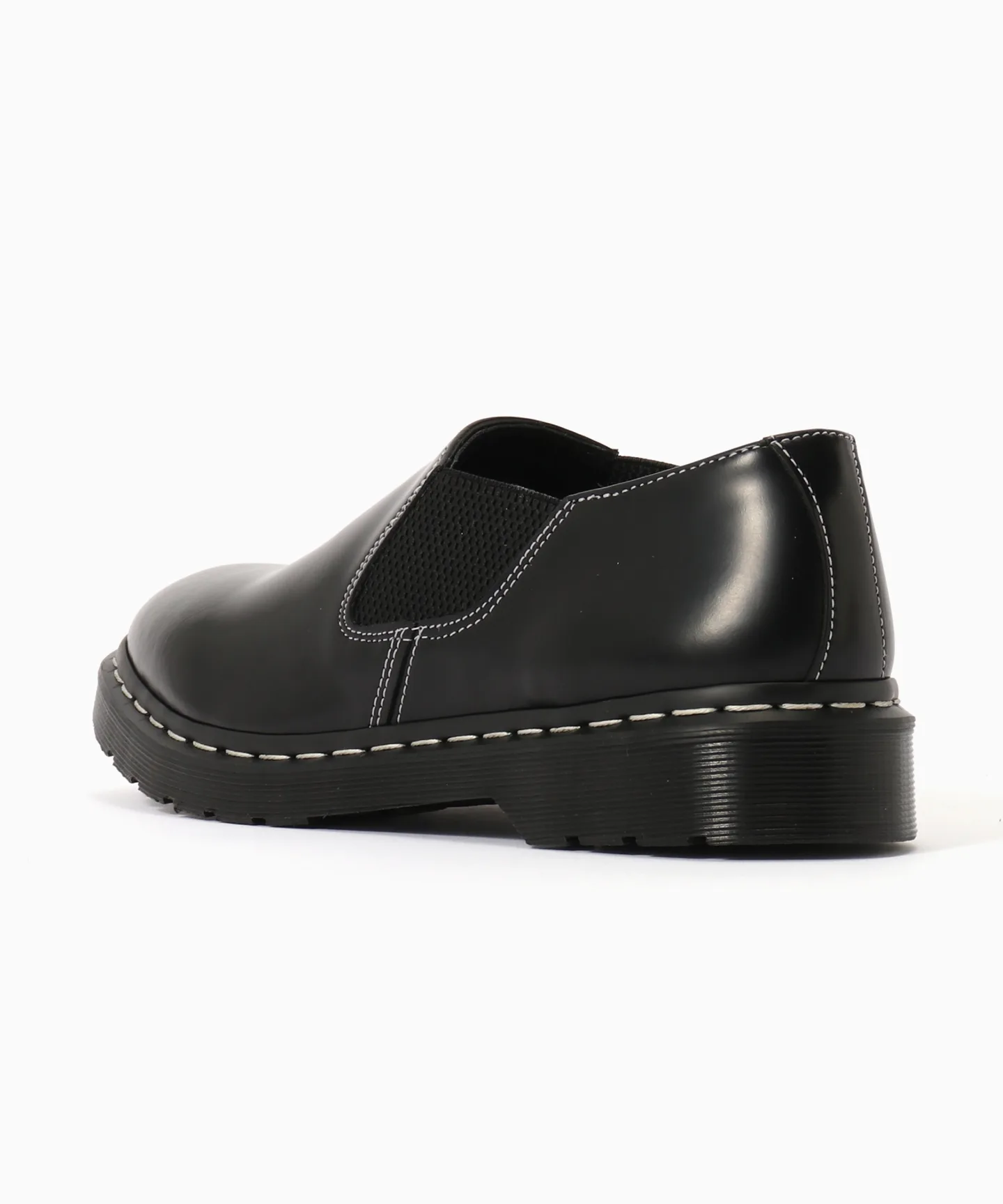 Мужские слипоны из натуральной кожи Louis WS Dr. Martens чёрные — фото 3