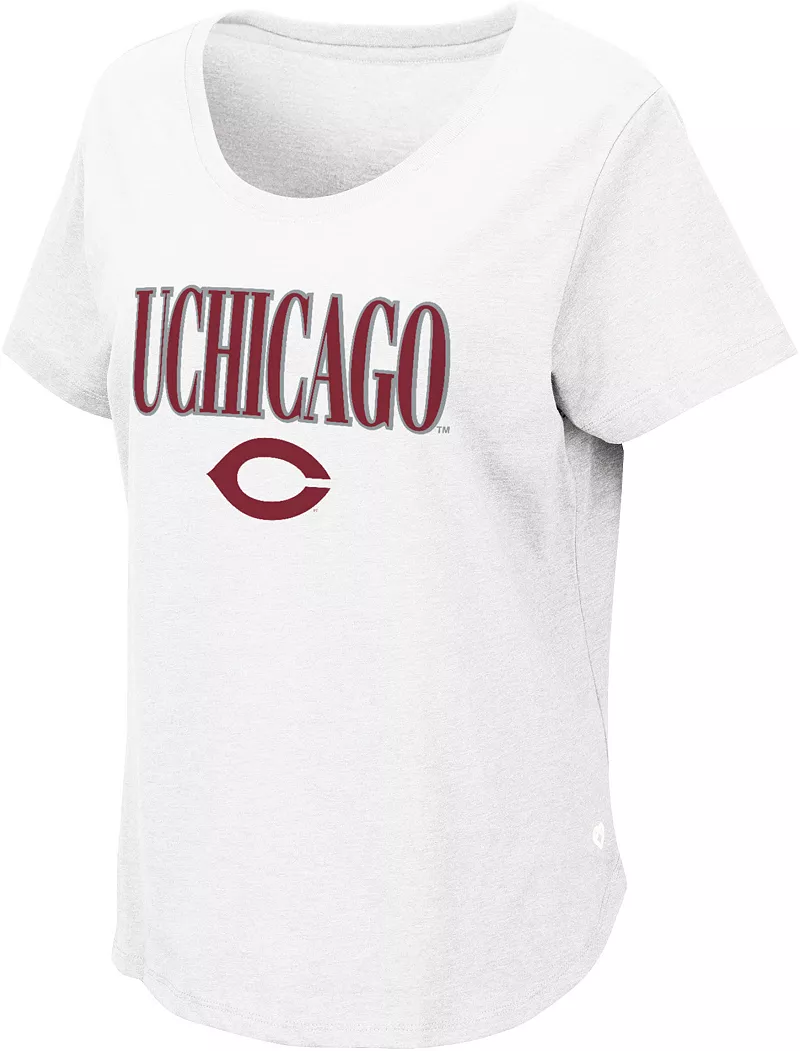 

Женская белая футболка Colosseum Chico State Wildcats