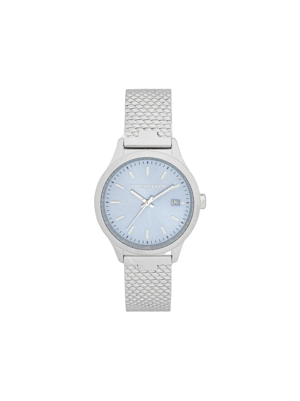 

Сетчатые наручные часы 36 мм Trussardi, серый
