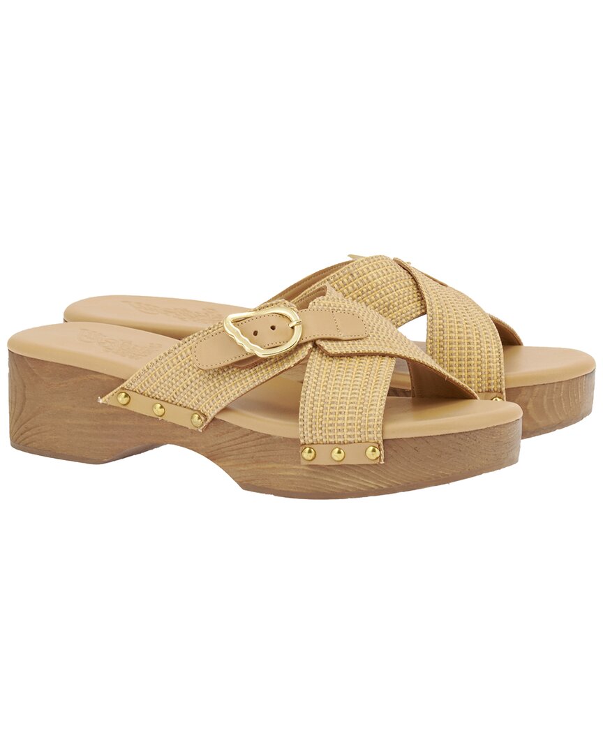 Древнегреческие сандалии Marilisa Клог Ancient Greek Sandals, Natural