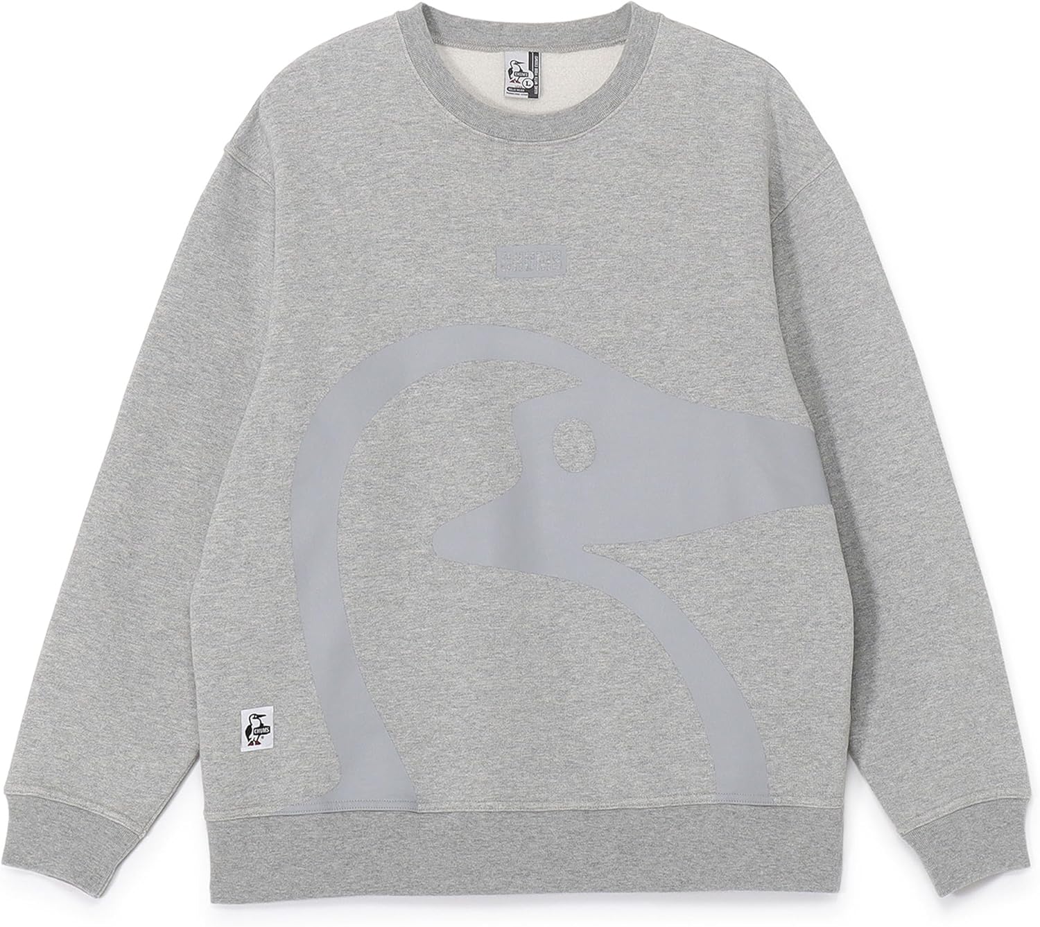 

Мужская толстовка CHUMS Big Booby Crew Top, серый