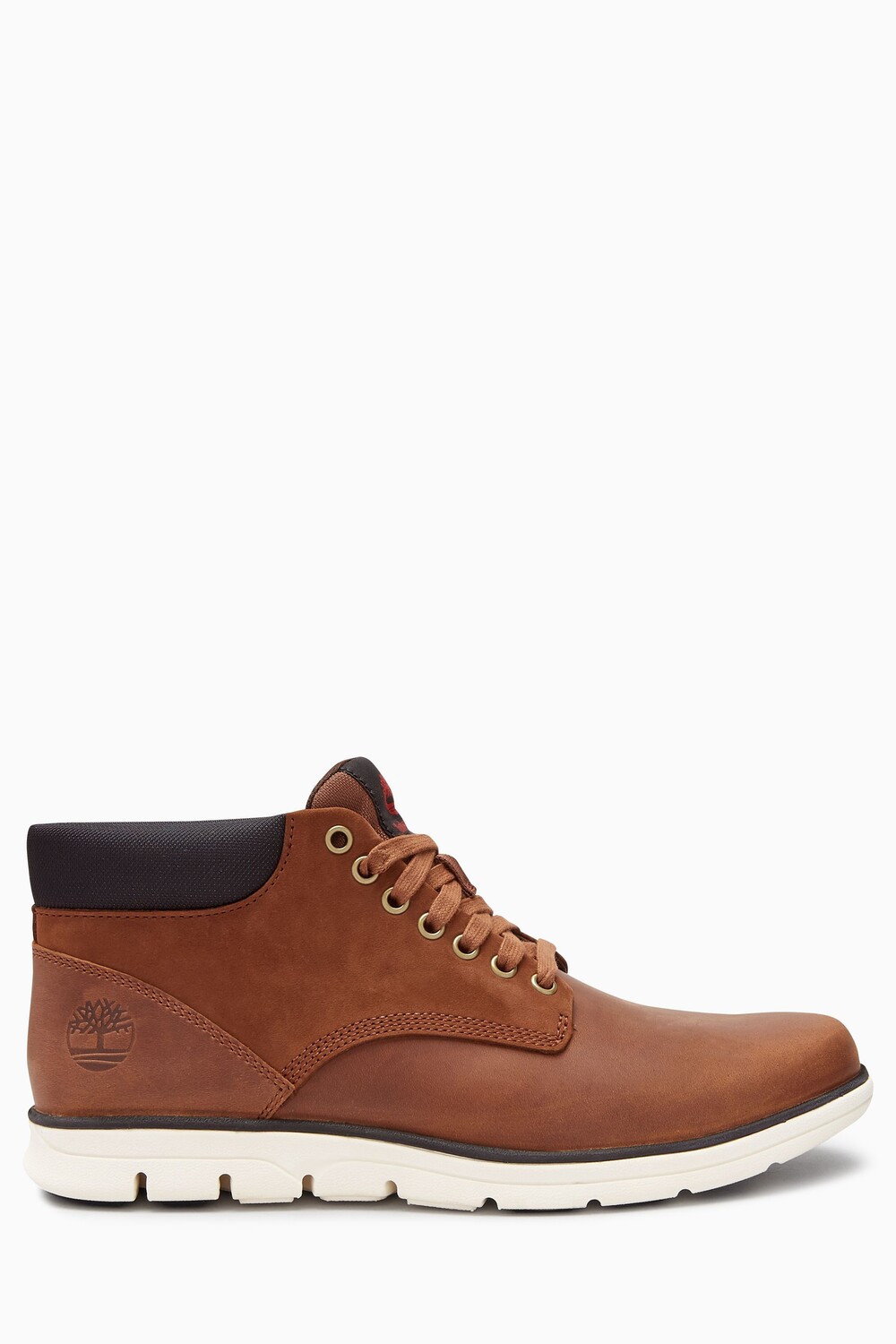 Ботинки мужские Timberland из натуральной кожи, коричневый — фото 2