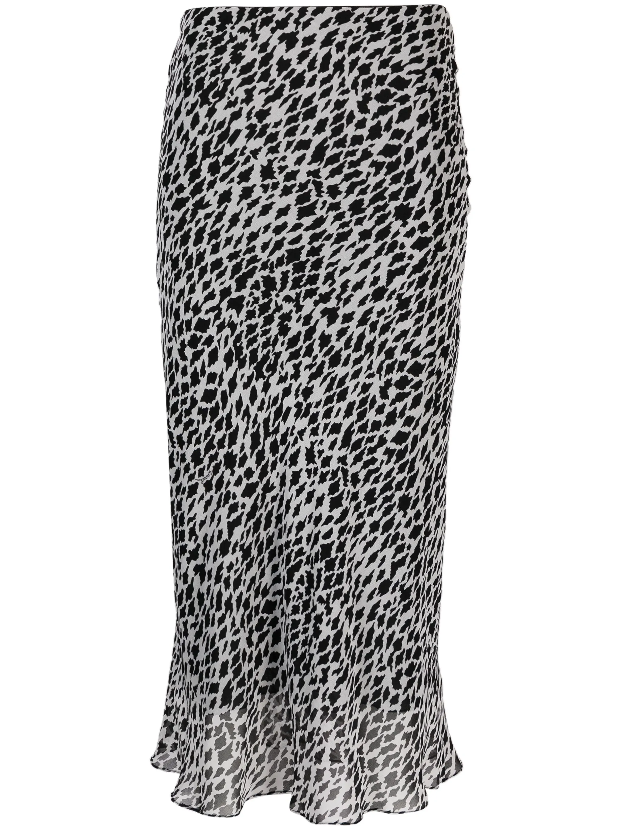 

Юбка миди с узором Patrizia Pepe, белый