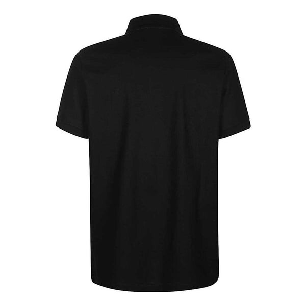 

Футболка men's logo printing polo shirt black Burberry, черный