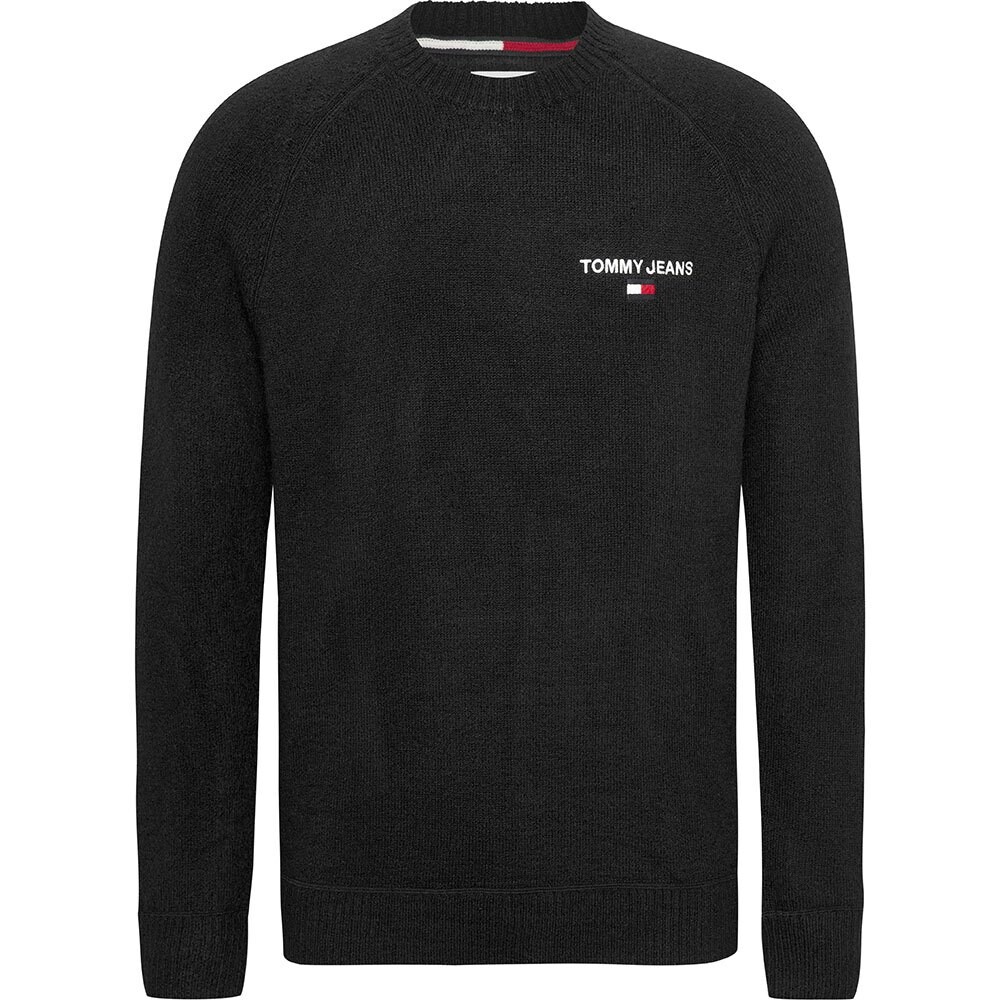 

Толстовка Tommy Jeans Regular Raglan, черный