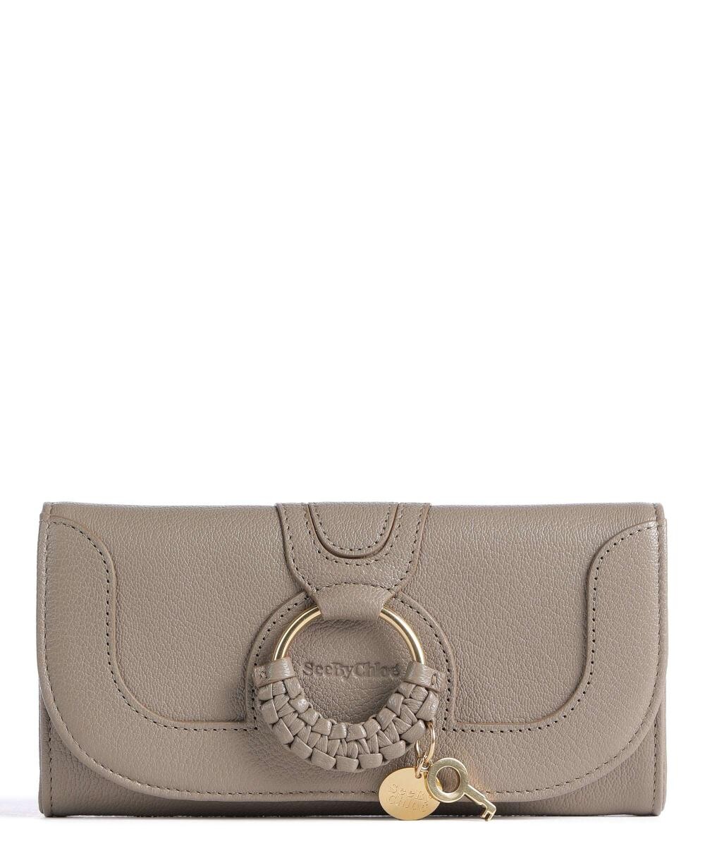 

Кошелек Hana из зерненой козьей кожи See By Chloé, коричневый