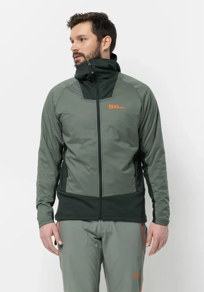 

Функциональная куртка Jack Wolfskin "ALPSPITZE INS HYBRID M", с капюшоном, зеленый