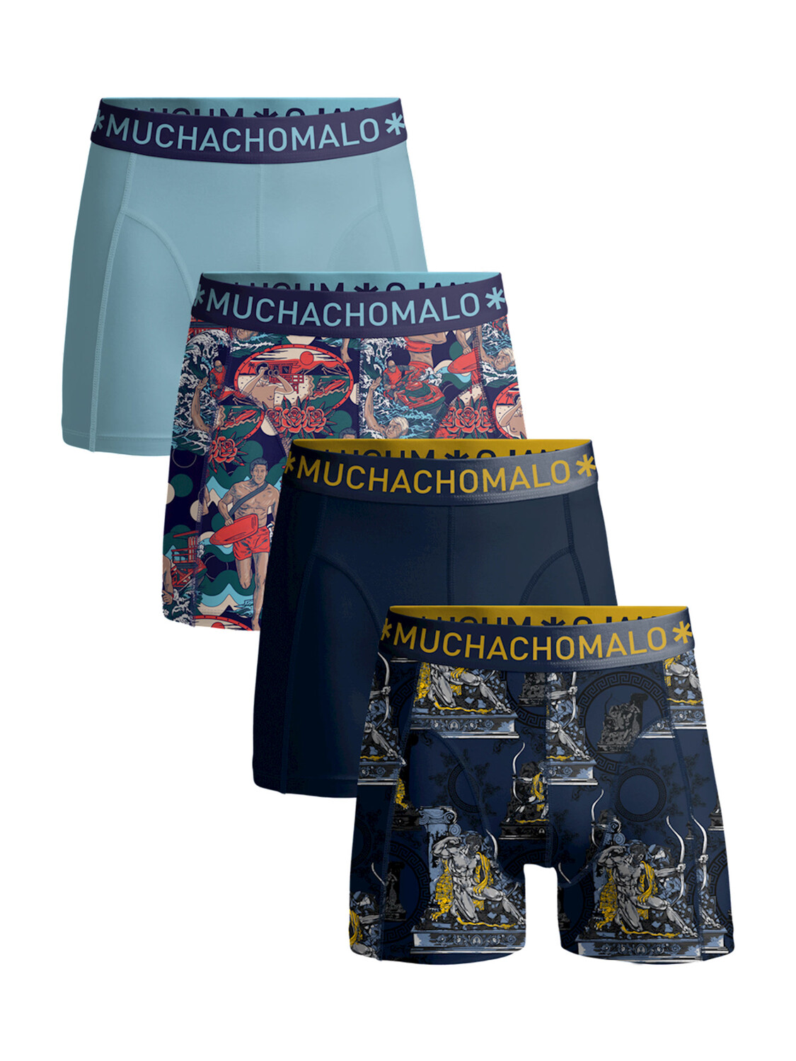 

Боксеры Muchachomalo 4er-Set: Boxershorts, разноцветный