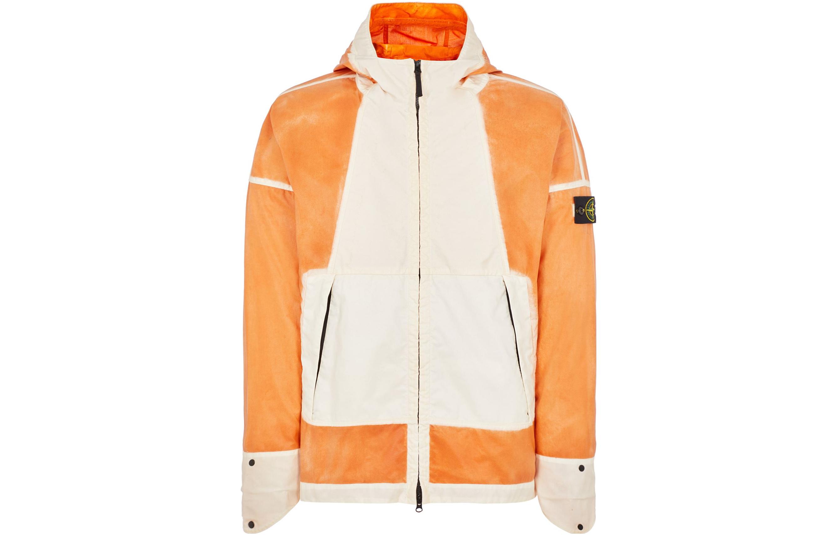 

Ручное напыление SS23 Куртка Пальто Мужской Обожженный чайный коричневый STONE ISLAND