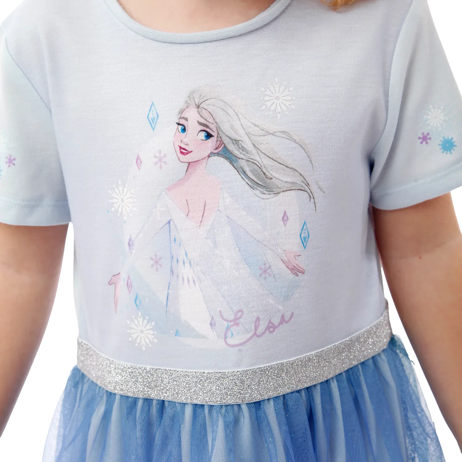 Ночная рубашка Frozen Elsa Tulle Disney, синий — фото 3