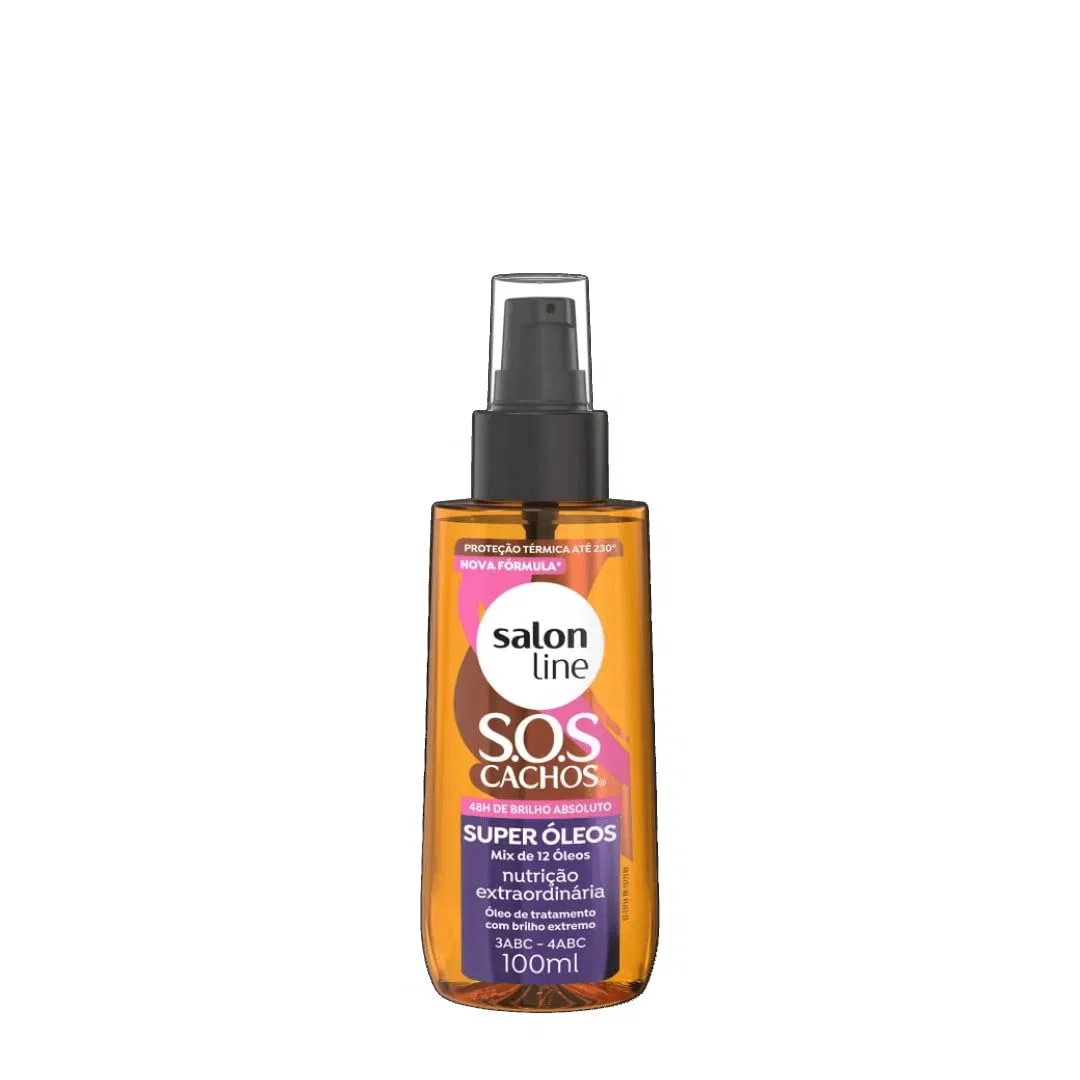 Масло Salon Line SOS Curls Super Oils для кудрявых волос, 100 мл Salon Line