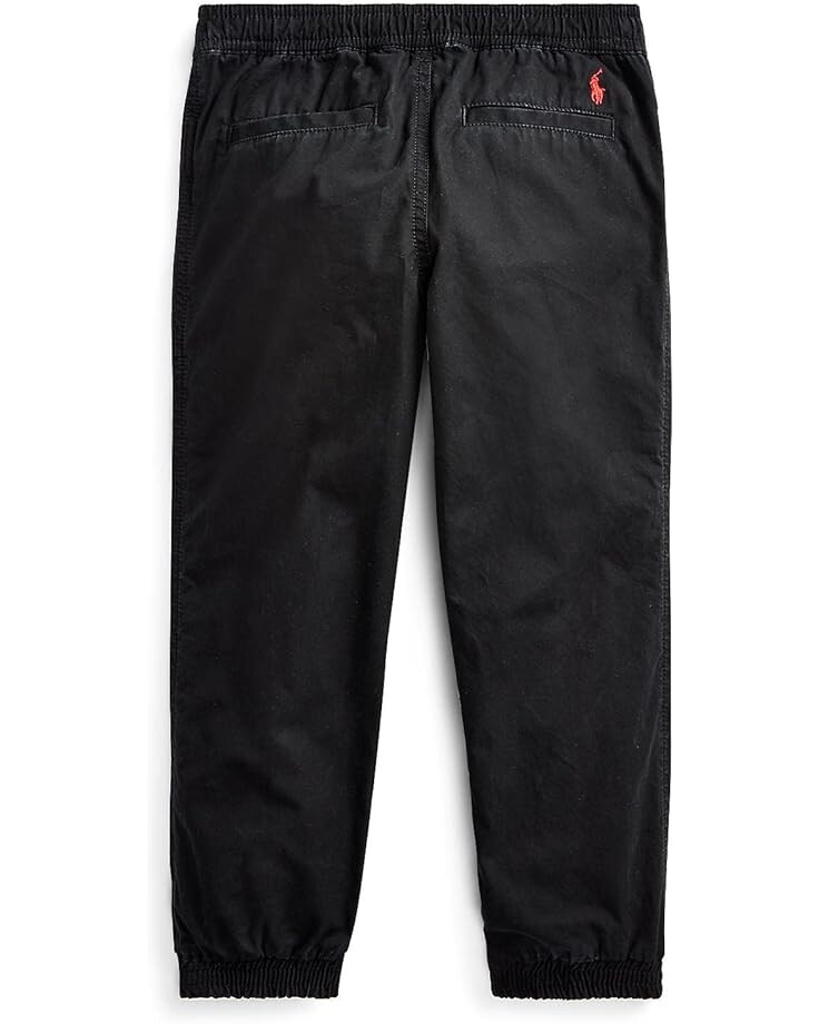 Брюки Polo Ralph Lauren Kids Cotton Poplin Jogger Pants, цвет Polo Black — фото 2