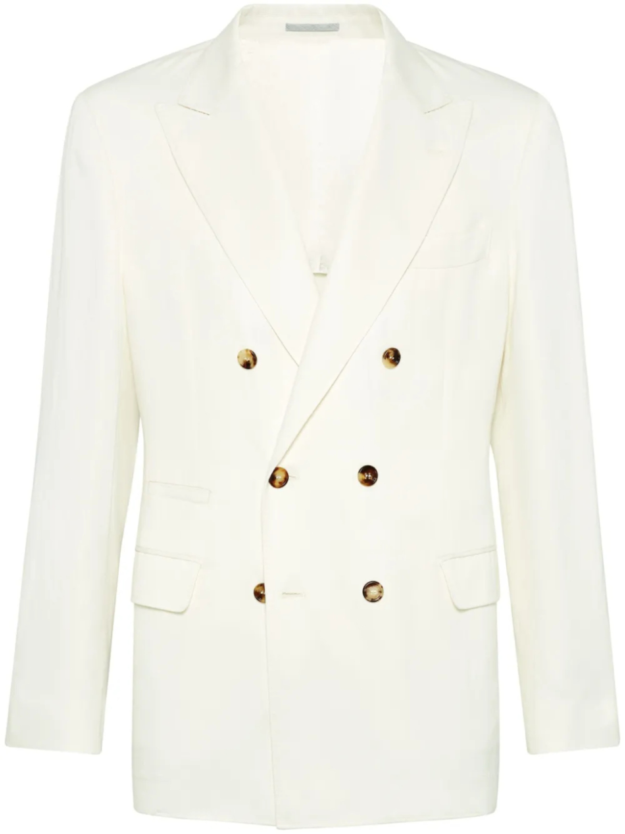 

Brunello Cucinelli двубортный пиджак, нейтральный