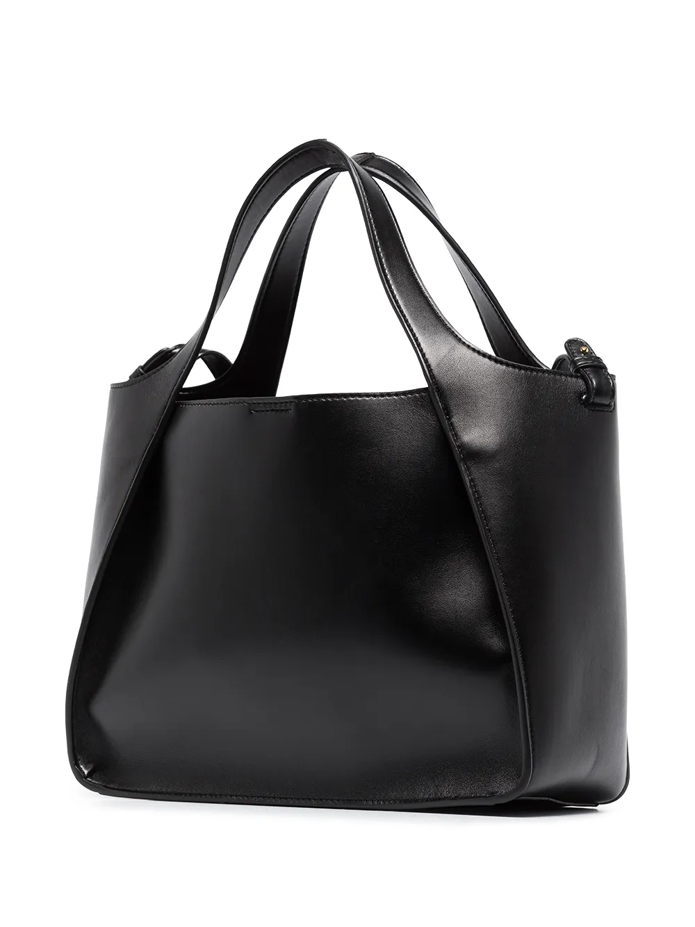 Сумка-тоут Stella Logo из искусственной кожи STELLA MCCARTNEY, черный — фото 3