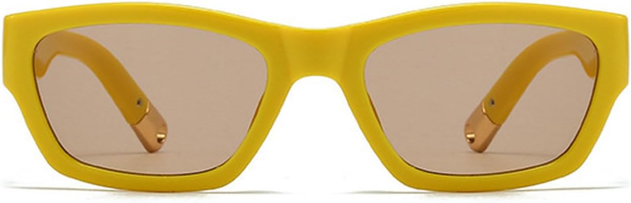 

Laureles Модные ретро-солнцезащитные очки «кошачий глаз» для женщин и мужчин, для отдыха на природе, вечеринок, пляжа, квадратные солнцезащитные очки с защитой от УФ-излучения UV400, C4