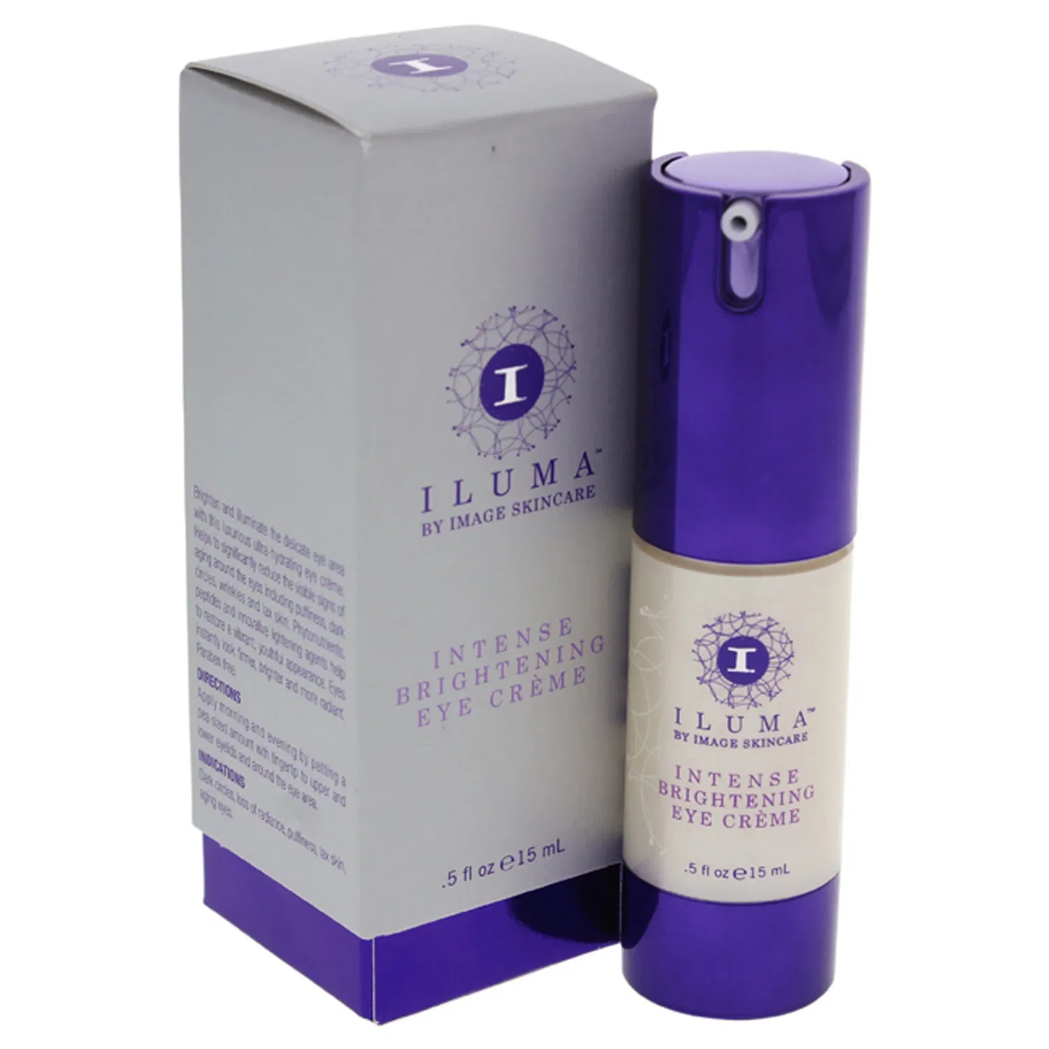 Осветляющий крем для глаз Iluma Intense Brightening Eye Creme от Image, подходит как для мужчин, так и для женщин - 0,5 унции (22 г),5 Oz