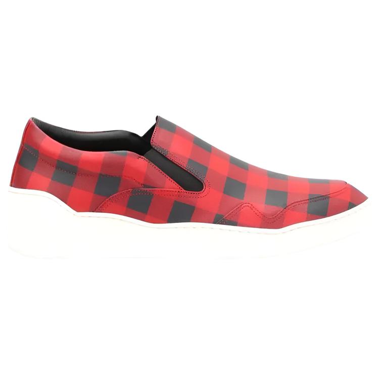 DIOR Мужские повседневные кроссовки Men's Low top красные — фото 3