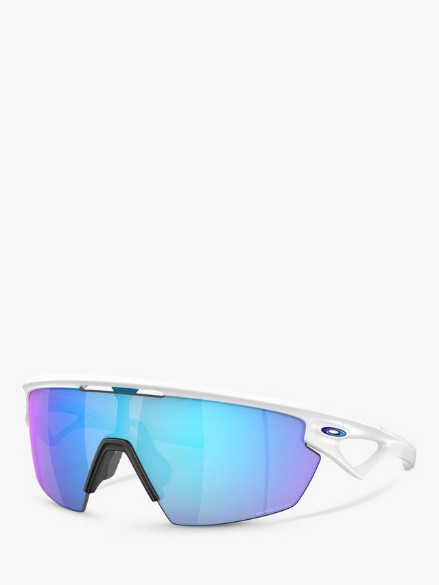 

Поляризационные солнцезащитные очки прямоугольной формы OO9403 Unisex Oakley, Matte White