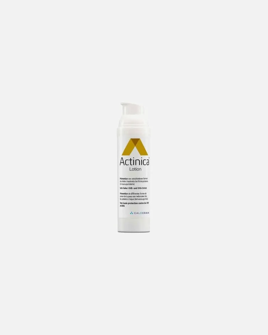 Лосьон для тела Actinica, дозатор для лосьона, SPF 50 Actinica, 80 гр