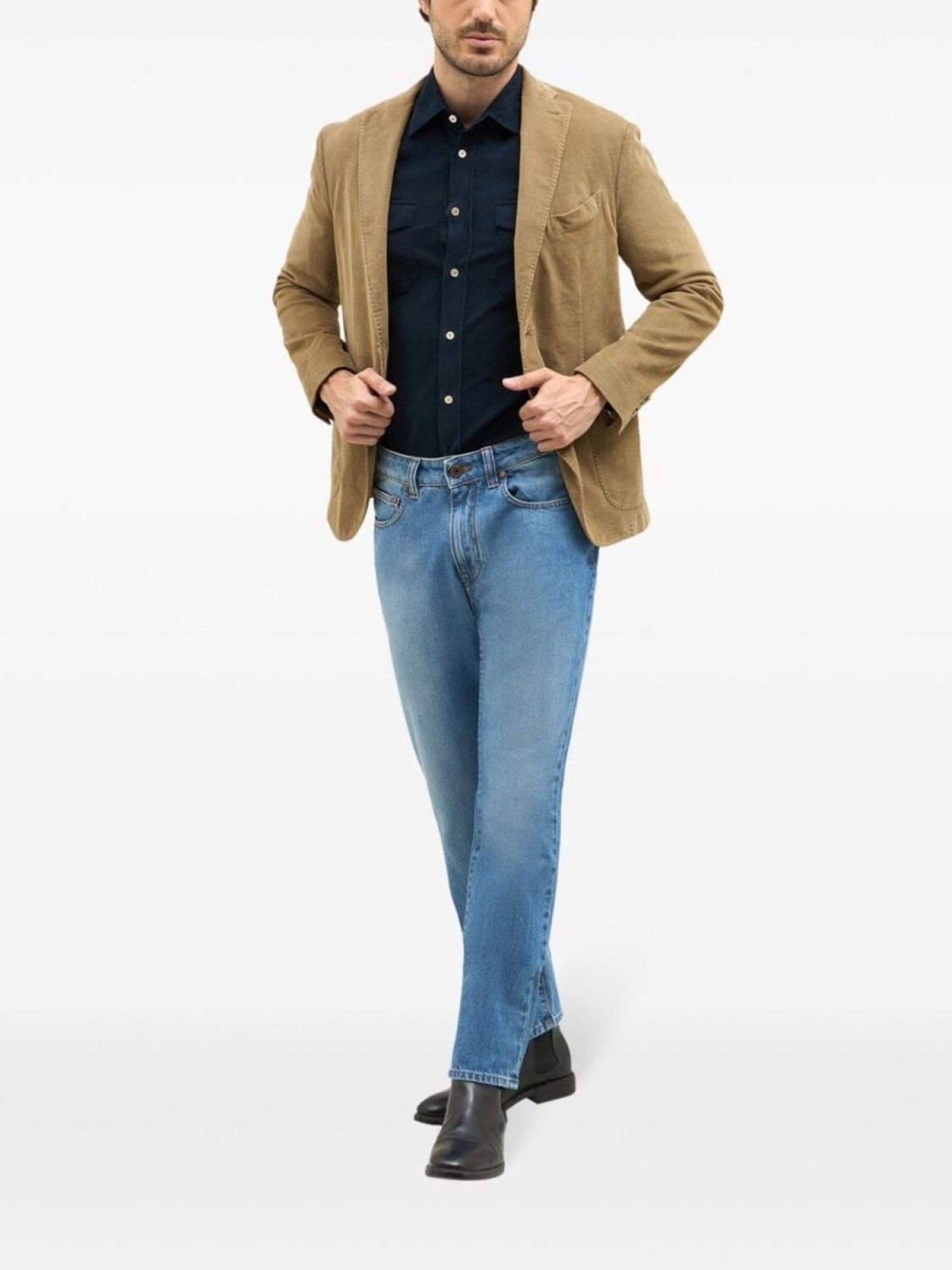 

Однобортный пиджак K-Jacket Boglioli, нейтральный цвет