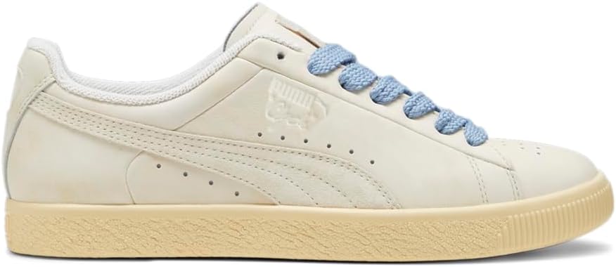 

Мужские кроссовки PUMA Clyde Nostalgia на шнуровке - повседневные, слоновая кость, слоновая кость