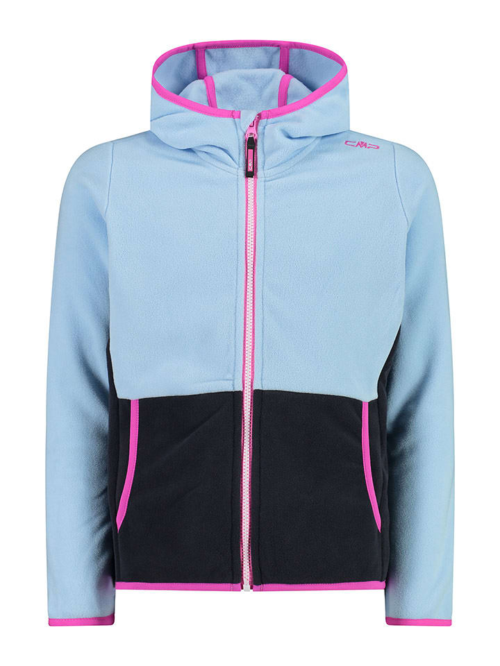 

Флисовая куртка светло-голубого/черного цвета CMP