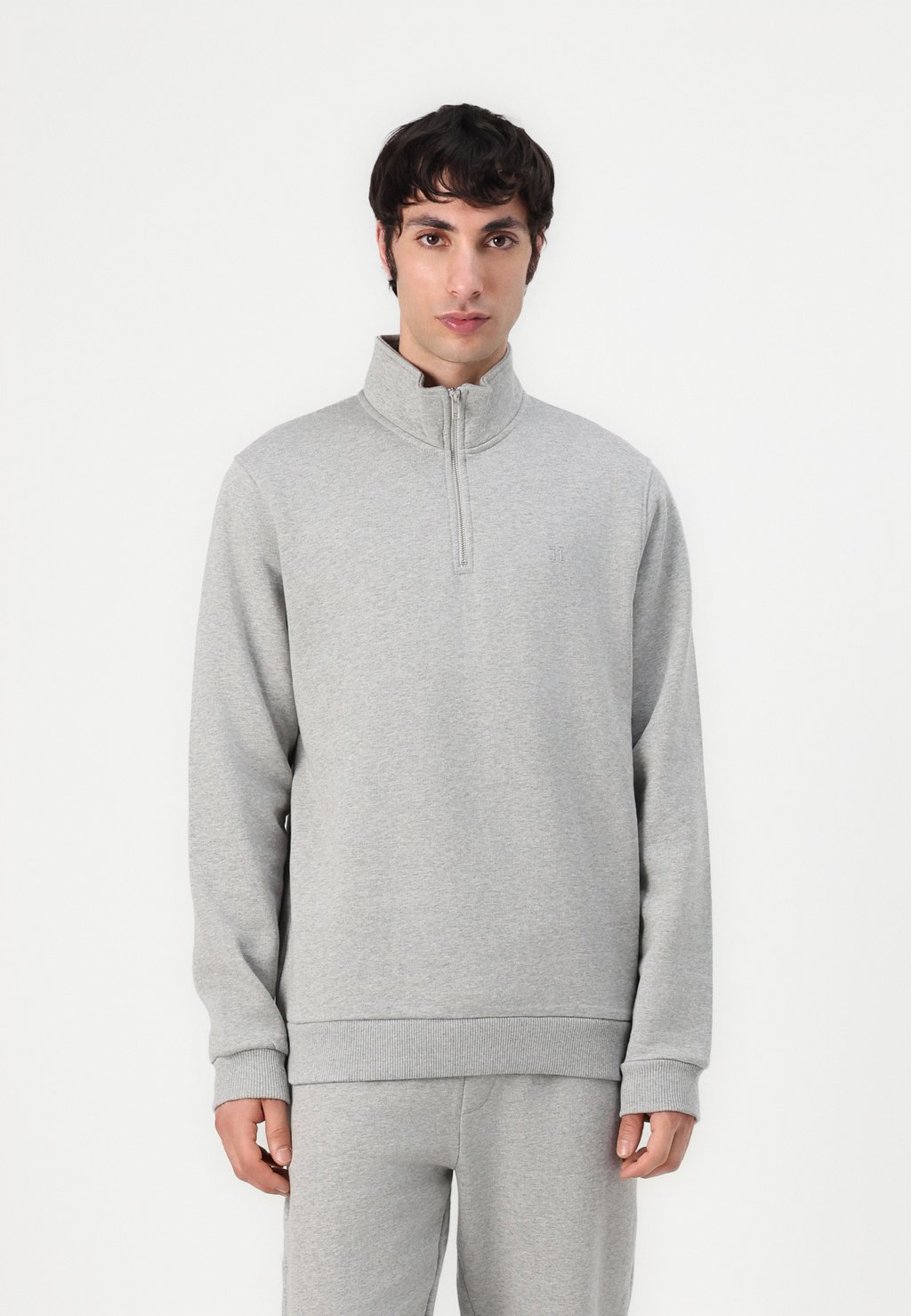 

Толстовка NØRREGAARD HALF-ZIP Les Deux, серый