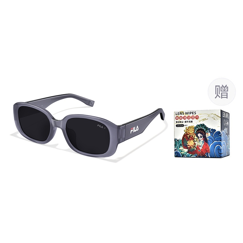 

FILA Солнцезащитные очки нестандартной формы Unisex, Transparent Gray