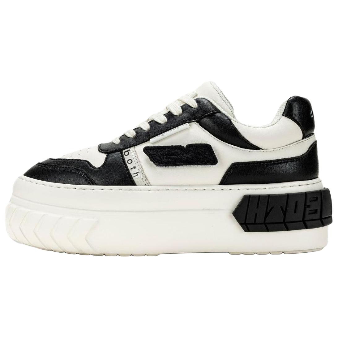 

Both Низкие кеды для скейтбординга мужские черно-белые