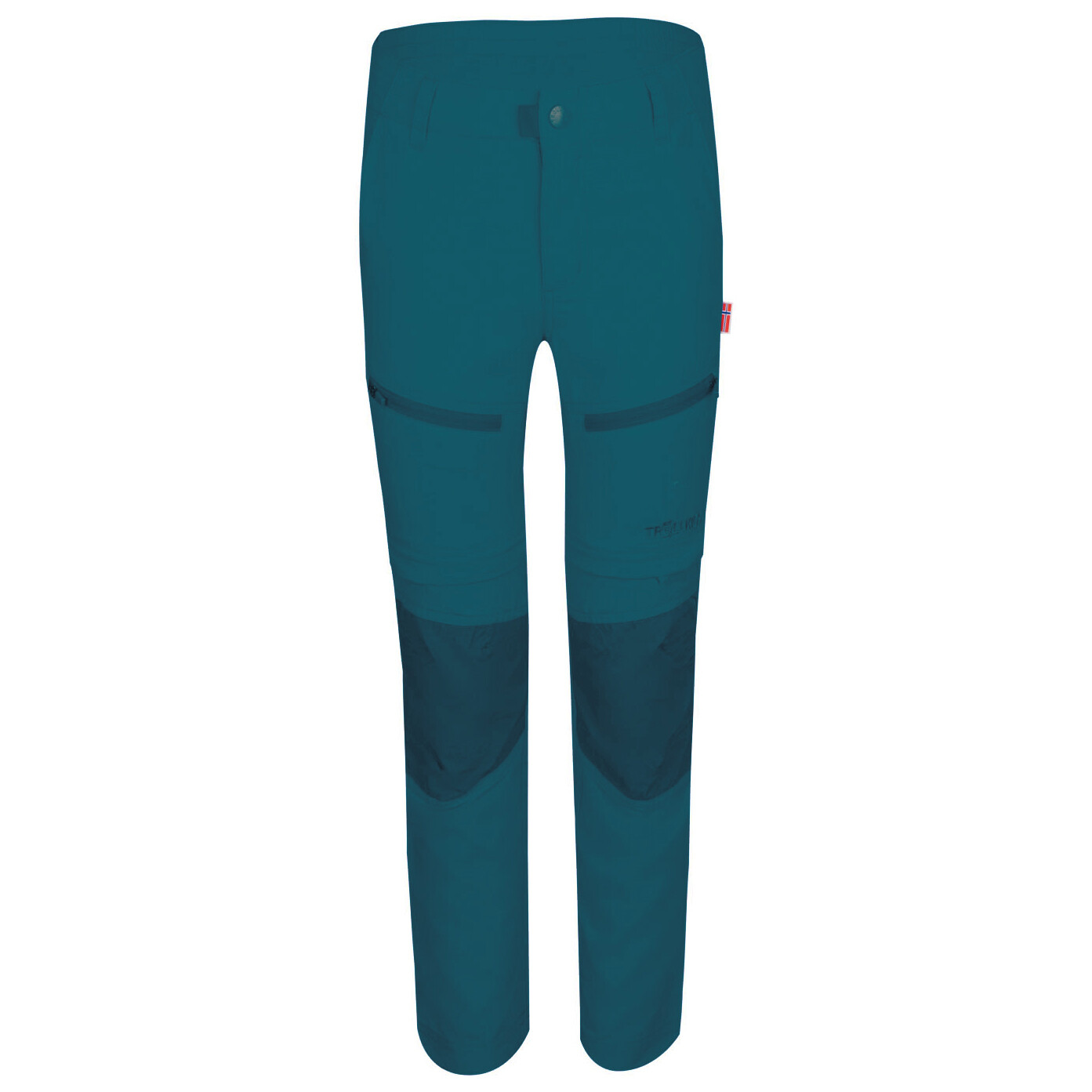 

Трекинговые брюки Trollkids Kid's Nordfjord Zip Off, цвет Teal