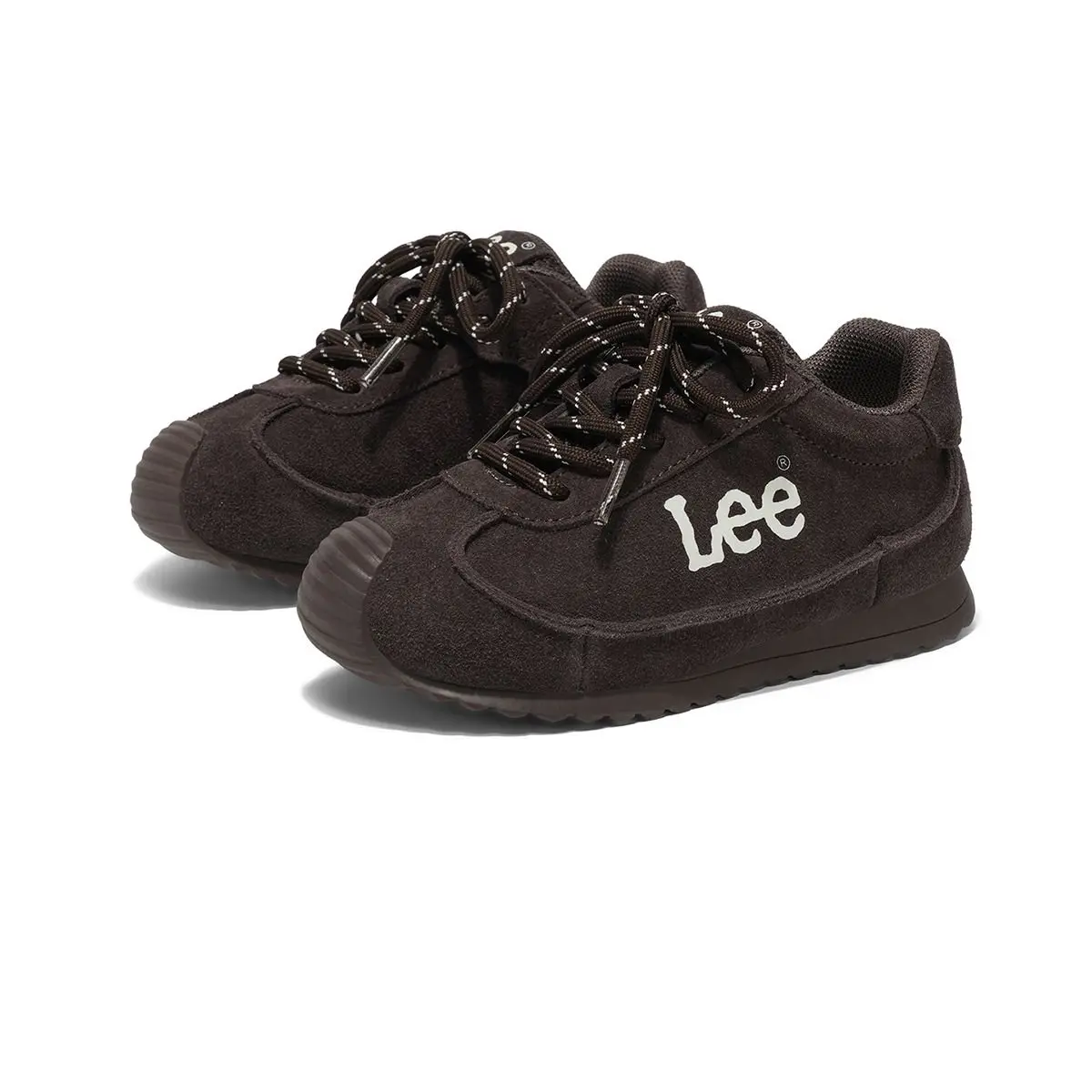 Низкие детские уличные кроссовки gray kids' Lee, серый — фото 3