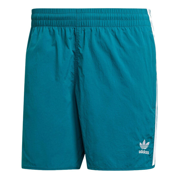 

Шорты adicolor classics running shorts asia sizing 'teal' Adidas, мультиколор