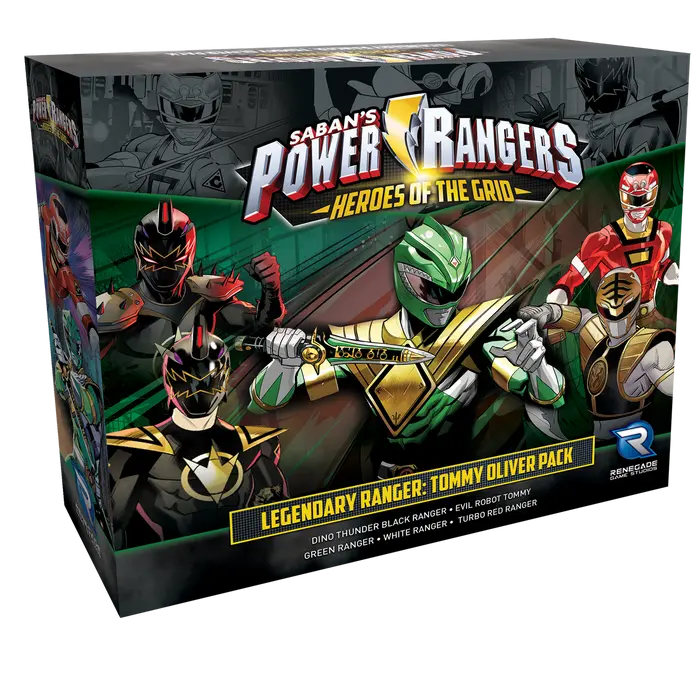 

Настольная игра Renegade Game Studios Power Rangers - Heroes of the Grid: Legendary Ranger Tommy Oliver