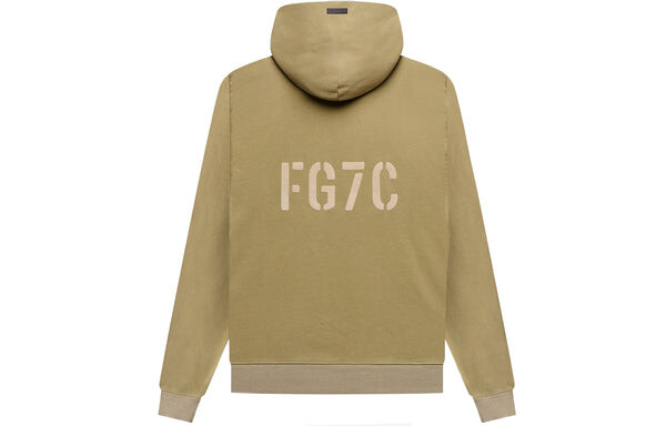 Толстовка fg7c hoodie 'vintage army' Fear Of God, синий — фото 2