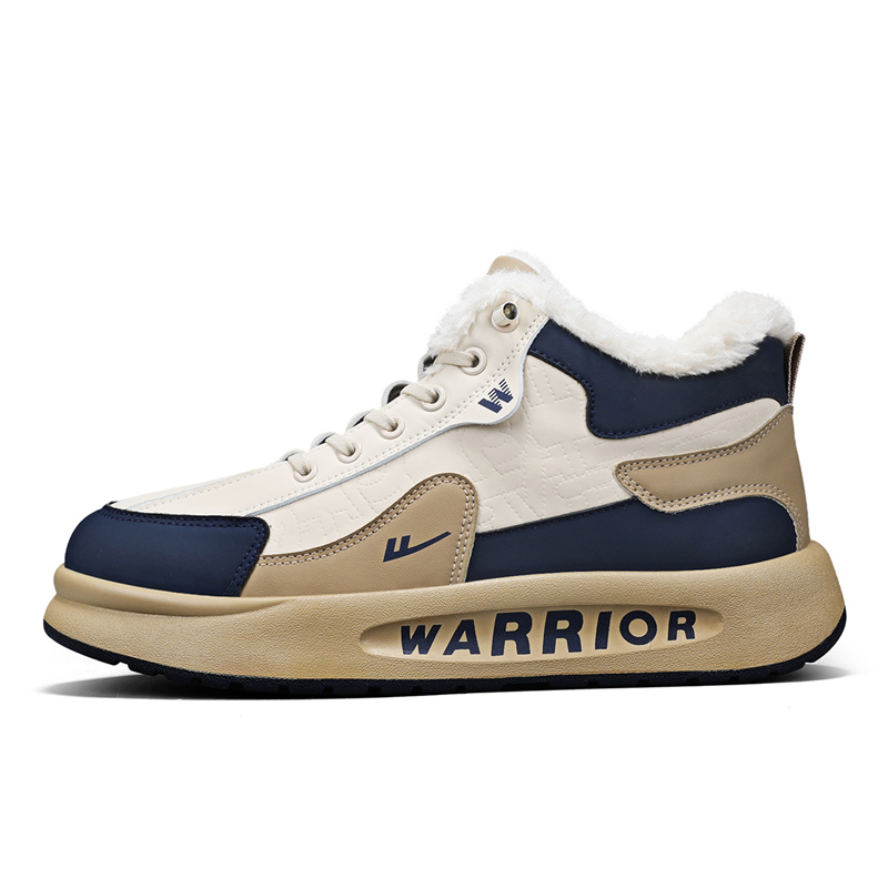 

WARRIOR Мужские противоскользящие зимние ботинки бежево-хаки, цвет Beige Khaki