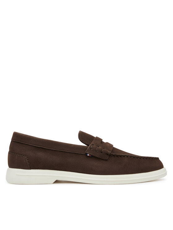 

Мокасины Nubuck P Loafer FM0FM05350 Tommy Hilfiger, коричневый