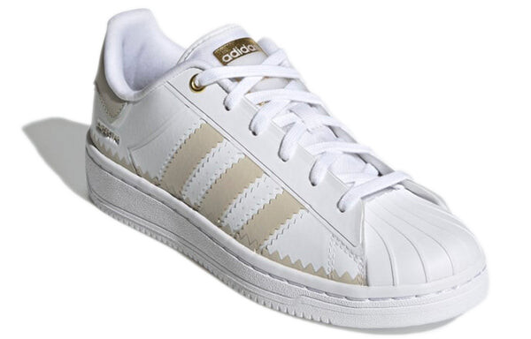Кроссовки суперзвезда от технологий Adidas, белый — фото 3