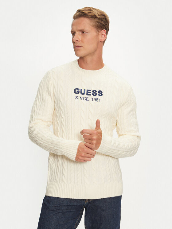 

Свитер обычного кроя Guess, бежевый