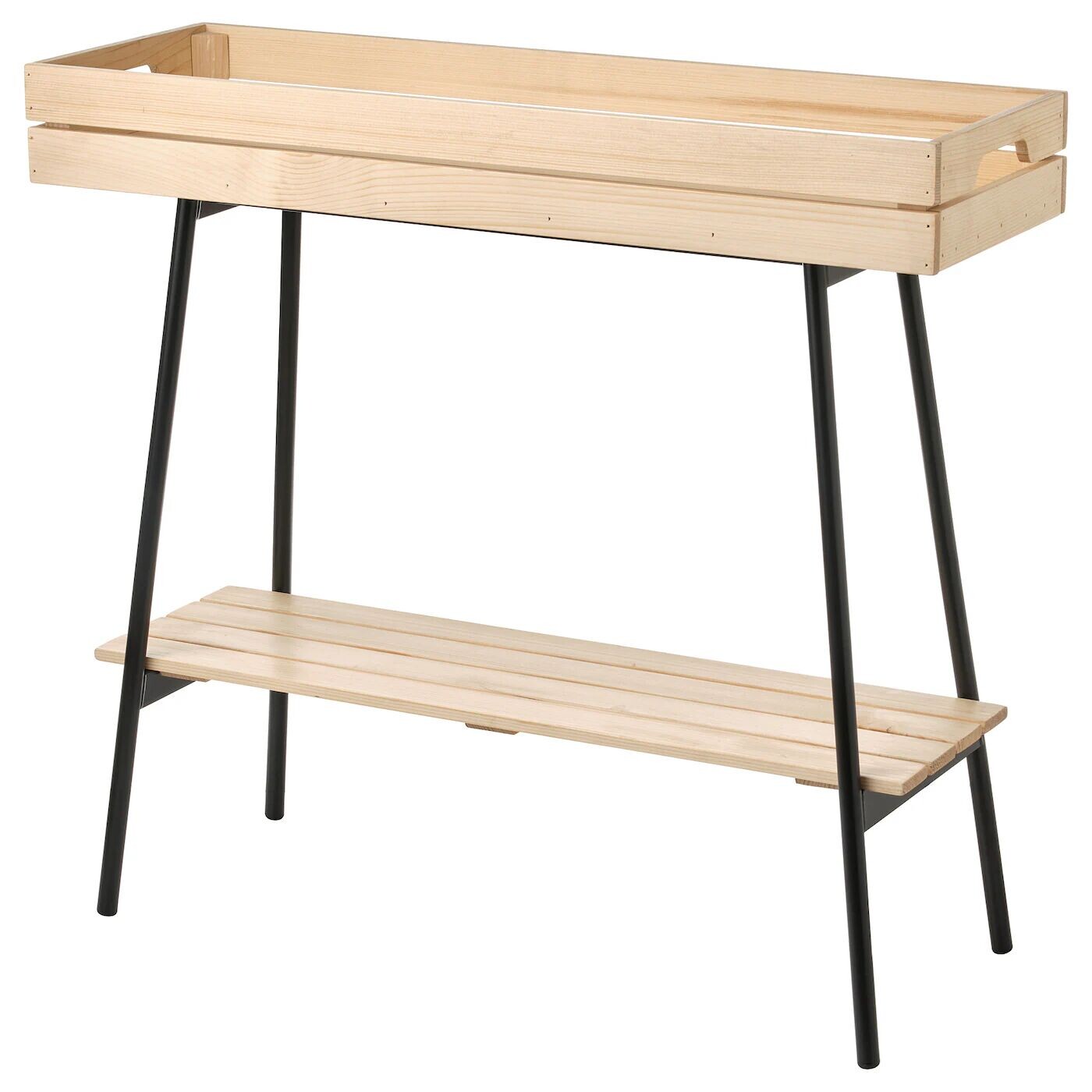 

Подставка для цветов, сосна/черный, 67 см, VANILJSTÅNG IKEA