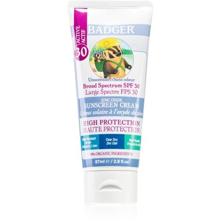 

Солнцезащитный крем Badger SPF 30 87 мл