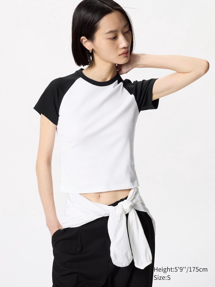 

Мини-Футболка Uniqlo, цвет 09 черный